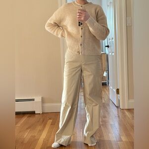 Aritzia Babaton Cream Chinos